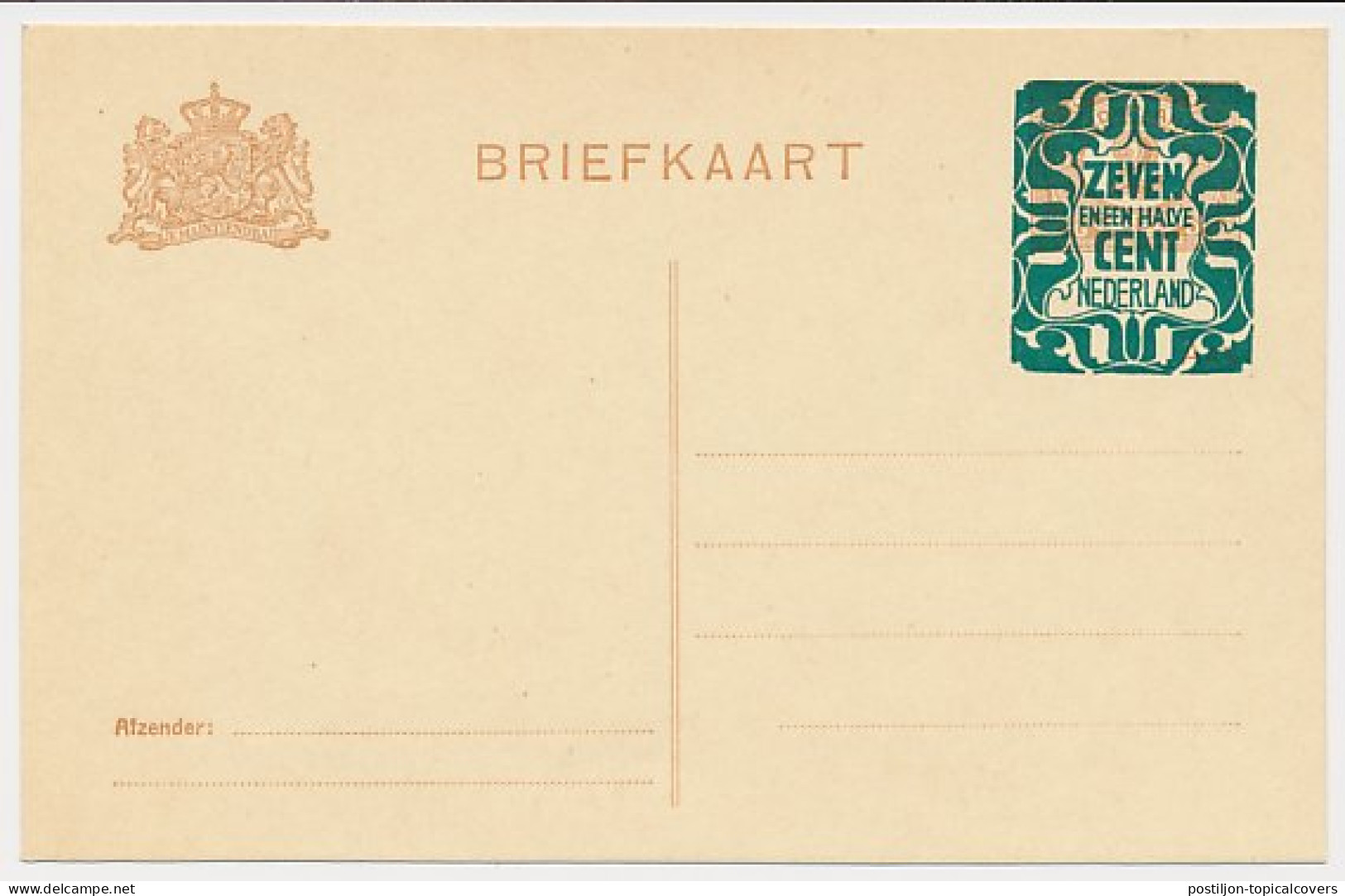 Briefkaart G. 166 - Entiers Postaux