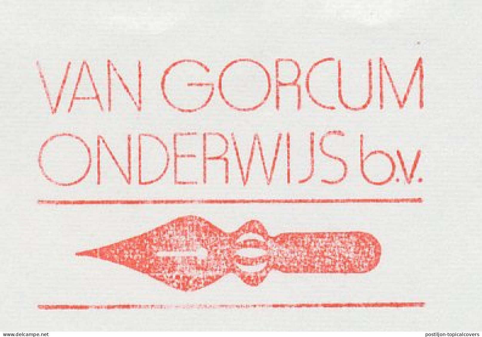 Meter Cut Netherlands 1984 Dip Pen - Ohne Zuordnung