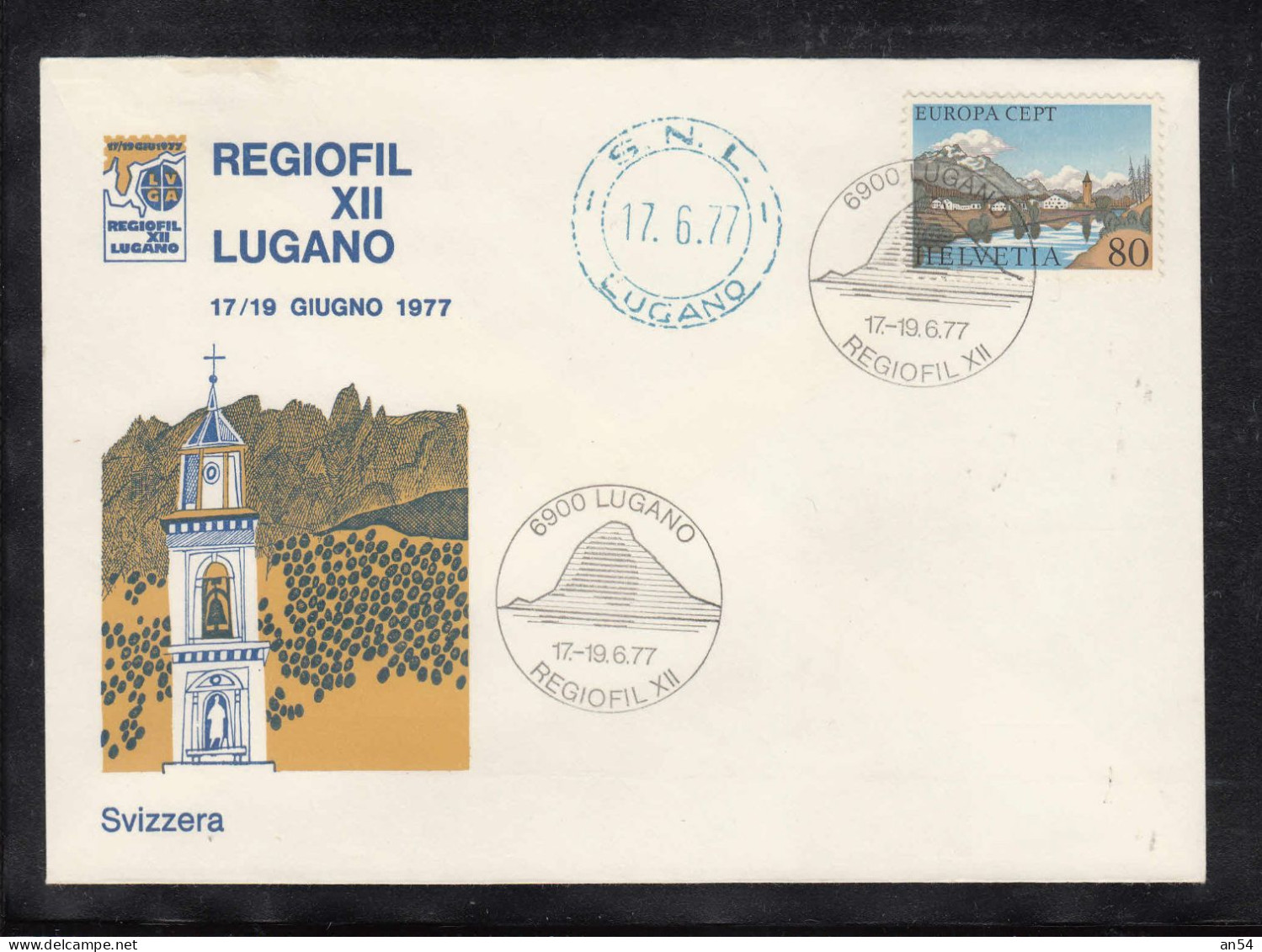 1977    FDC      LUGANO - FDC