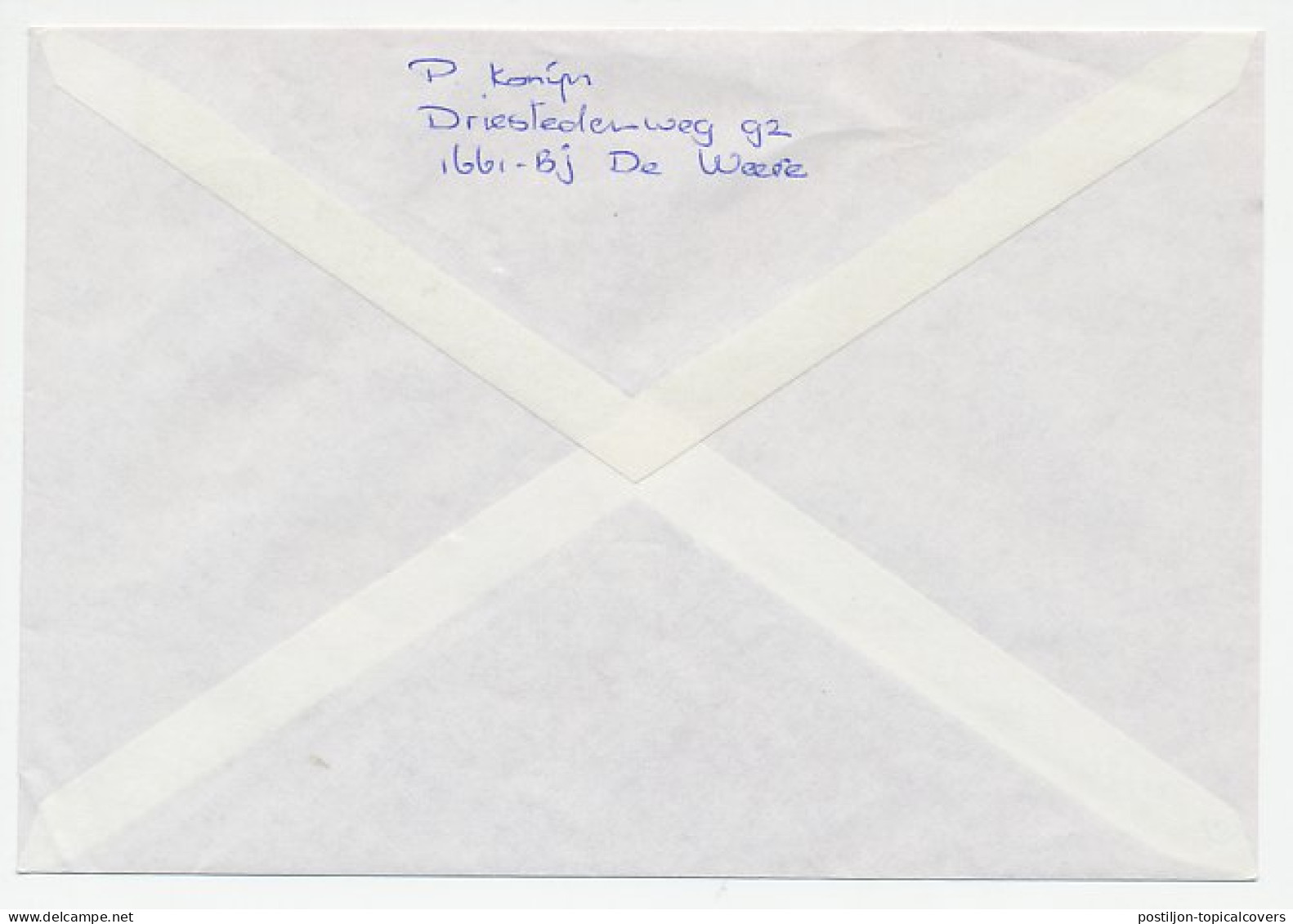 Em. Beatrix Aangetekend Hoorn Rijdend Postkantoor 1986 - Sin Clasificación