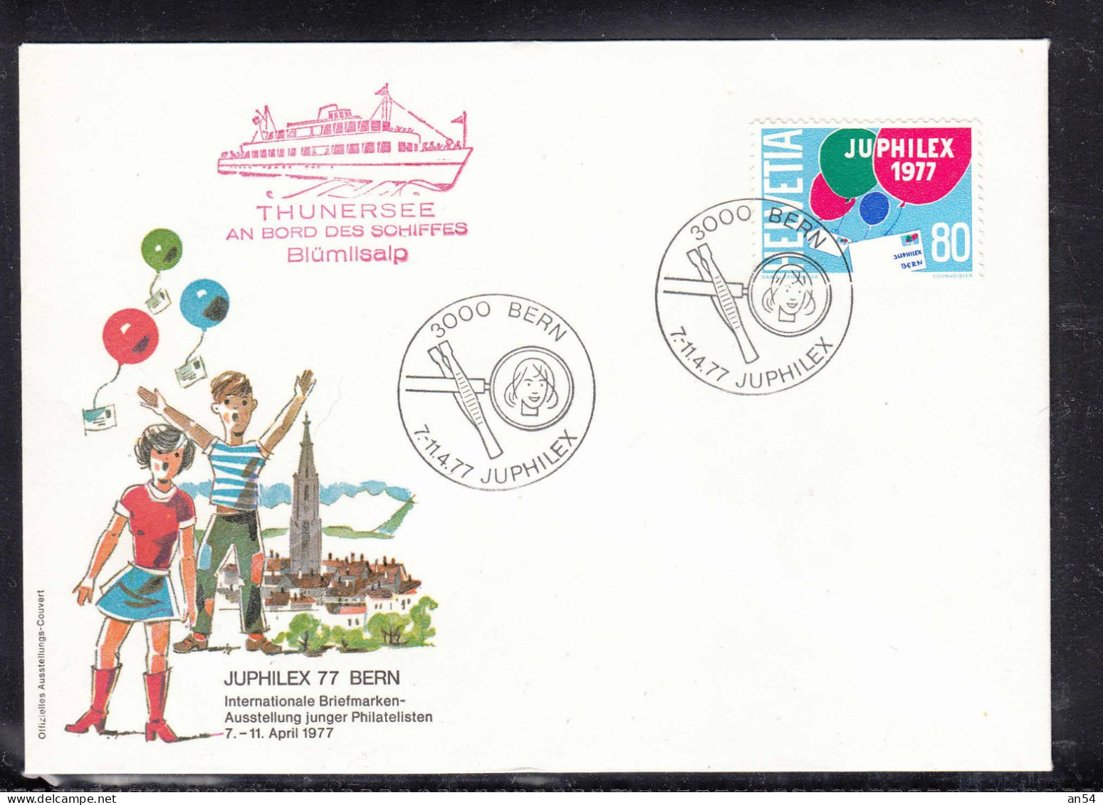 1977    FDC      BERN - FDC