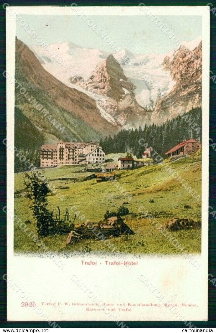 Bolzano Stelvio Trafoi Hotel Cartolina RT3529 - Bolzano (Bozen)