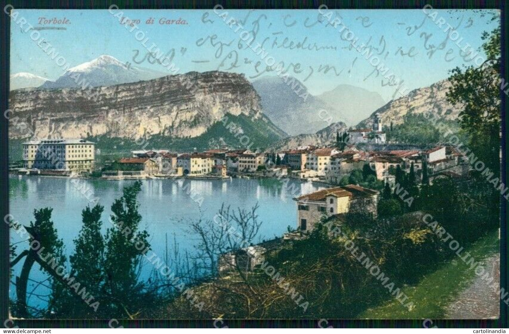 Trento Torbole Lago Di Garda Cartolina RT3558 - Trento