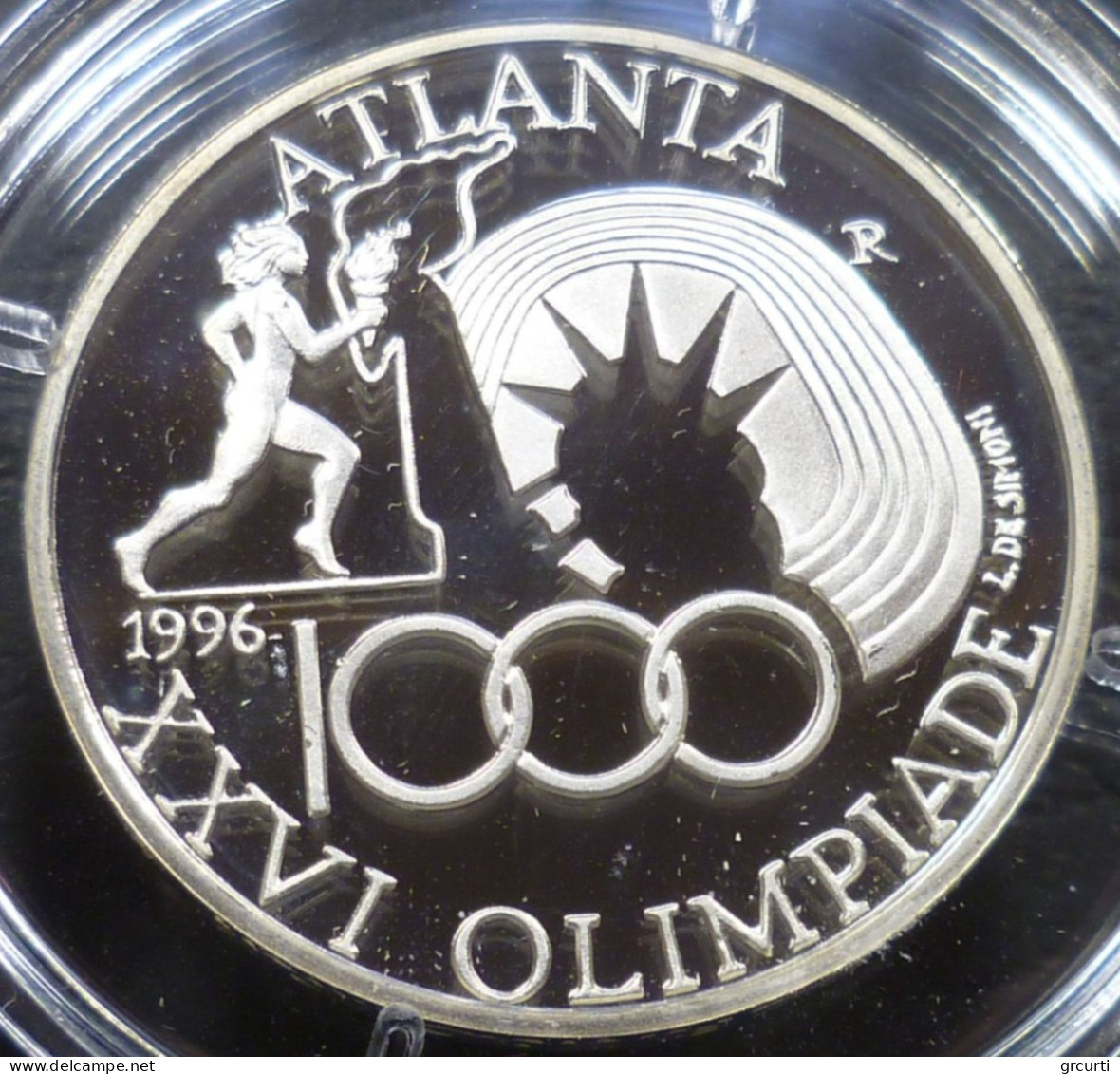 Italia - 1000 Lire 1996 - Olimpiadi Di Atlanta - 1 000 Lire