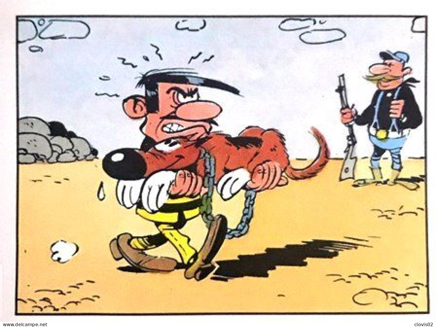 113 - Panini LUCKY LUKE 1990 Sticker Vignette - Otros & Sin Clasificación