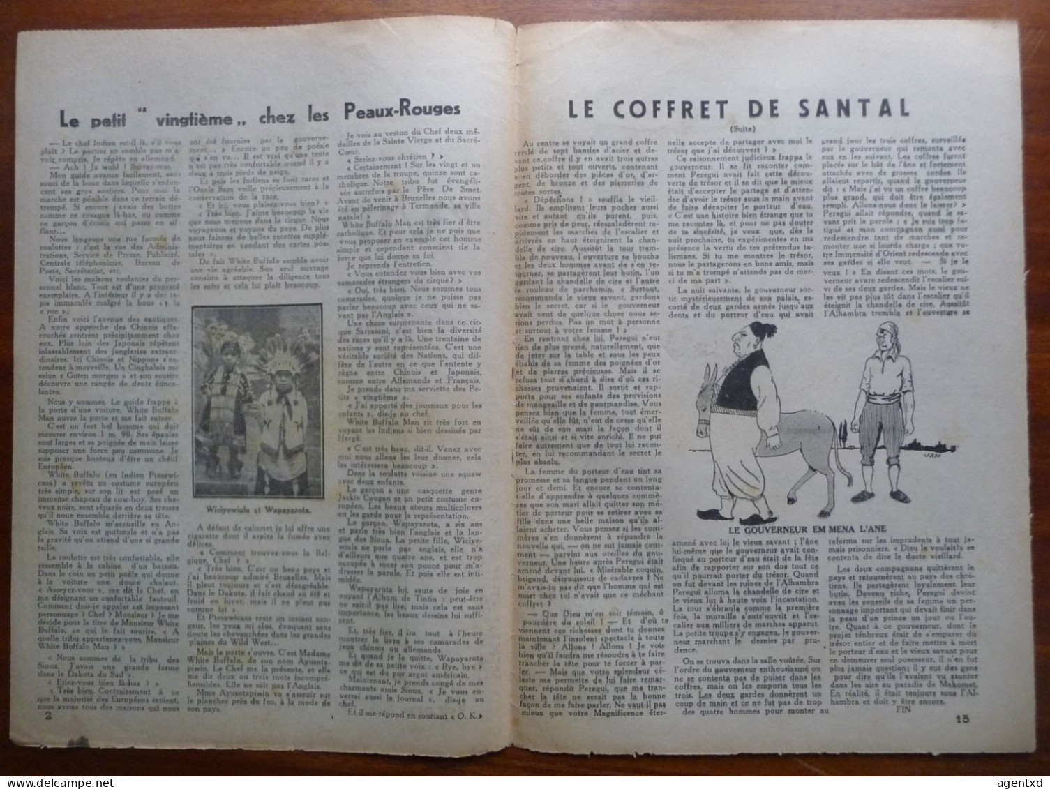 TINTIN – PETIT VINGTIEME – PETIT XX - N° 8 Du 25 FEVRIER 1932 - Kuifje