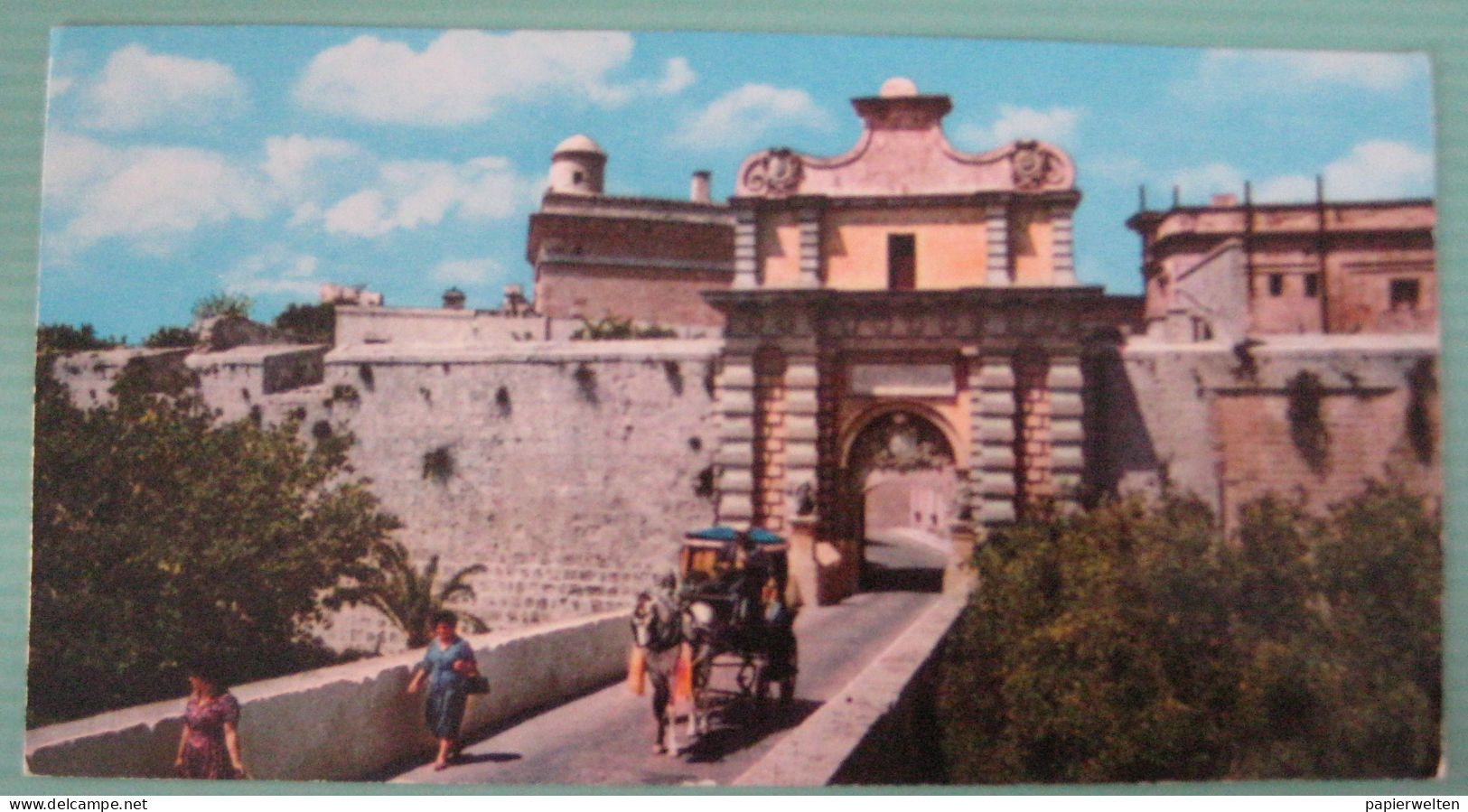 Malta - The Old City Mdina (format: Ca 14,7 X 8 Cm) - Malta
