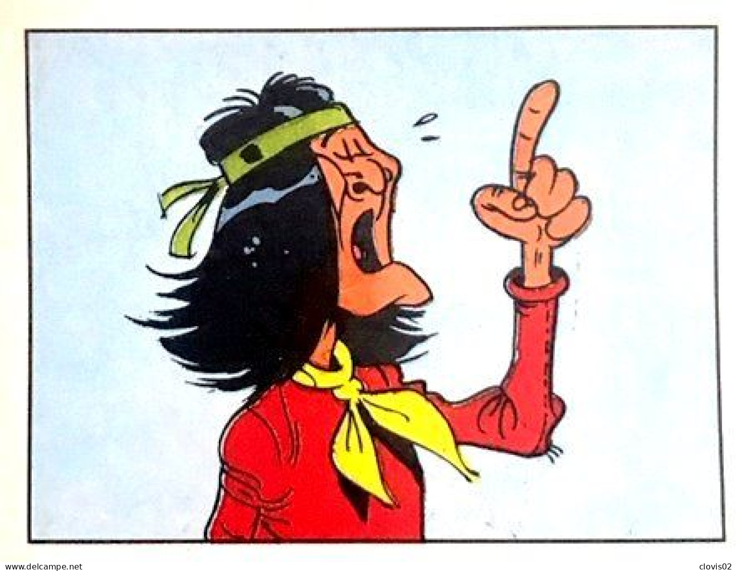 137 - Panini LUCKY LUKE 1990 Sticker Vignette - Other & Unclassified