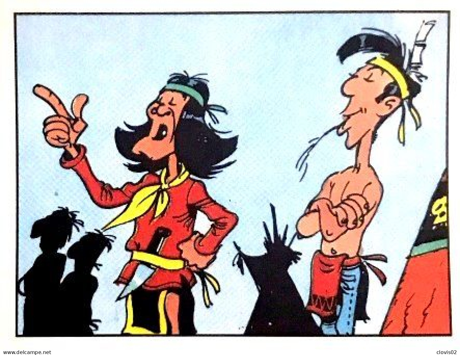 147 - Panini LUCKY LUKE 1990 Sticker Vignette - Sonstige & Ohne Zuordnung