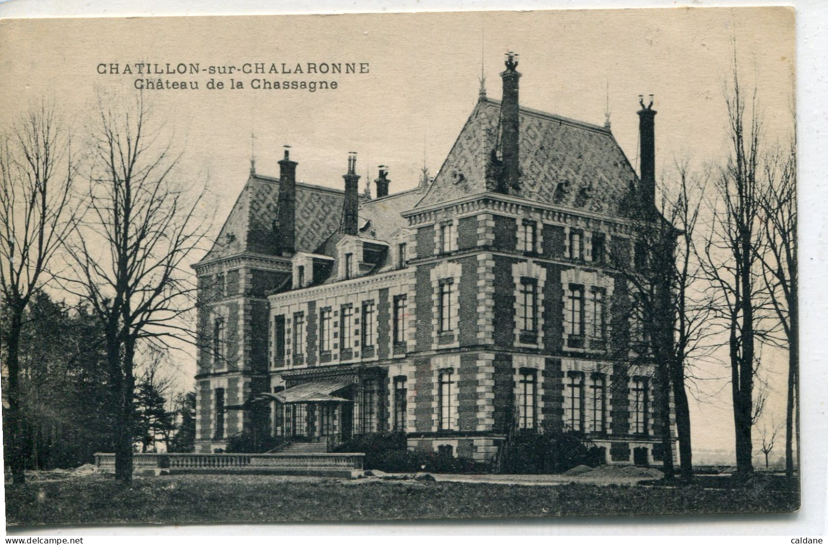 -01-AIN -  CHATILLON-sur- CHALARONNE - Chateau De La Chassagne - Châtillon-sur-Chalaronne