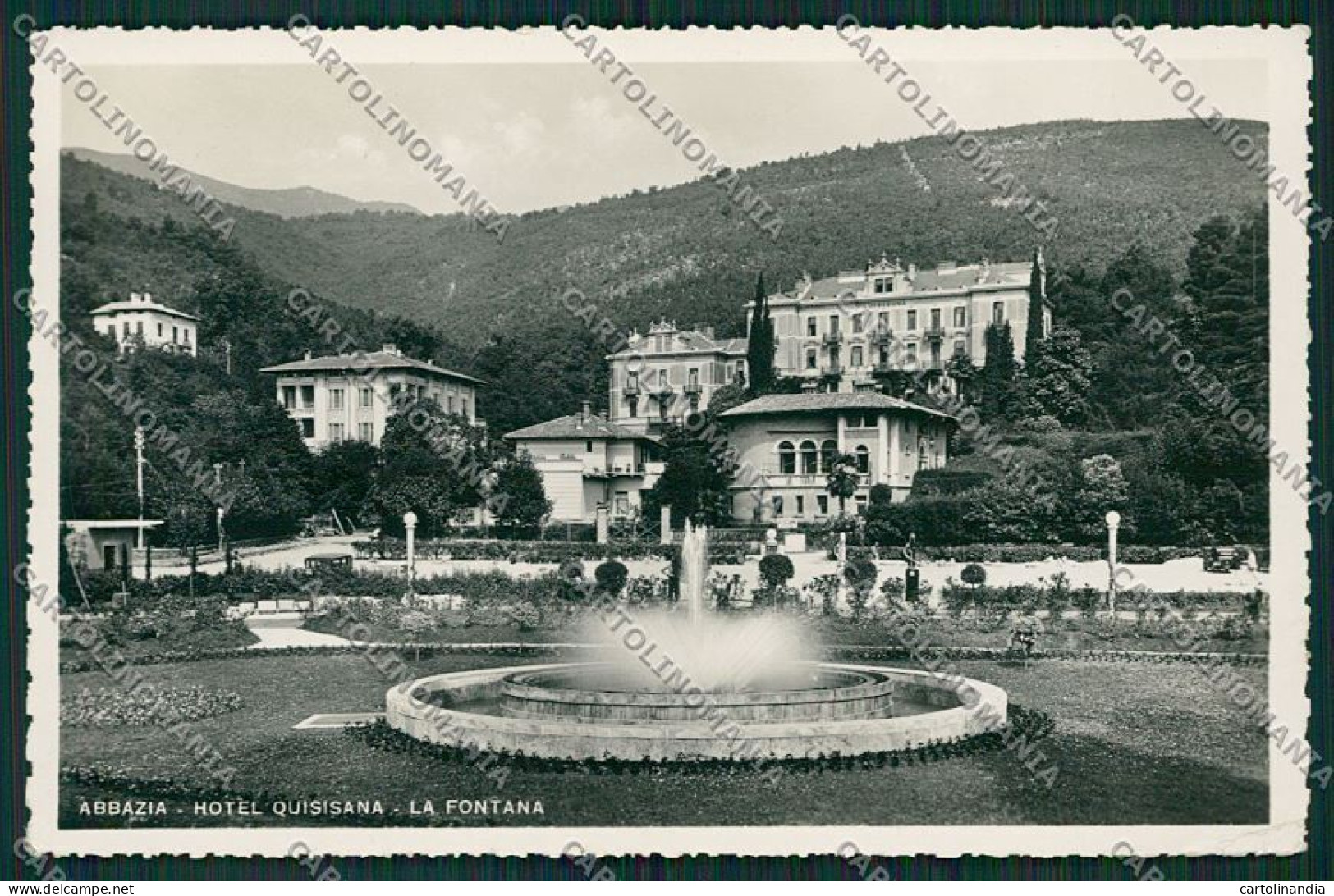 Croazia Abbazia Foto Cartolina ZC1096 - Como