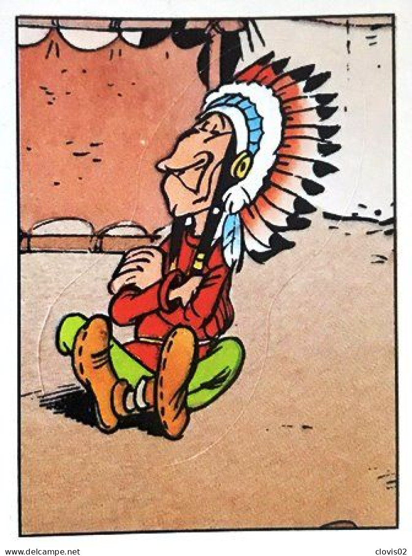 173 - Panini LUCKY LUKE 1990 Sticker Vignette - Other & Unclassified