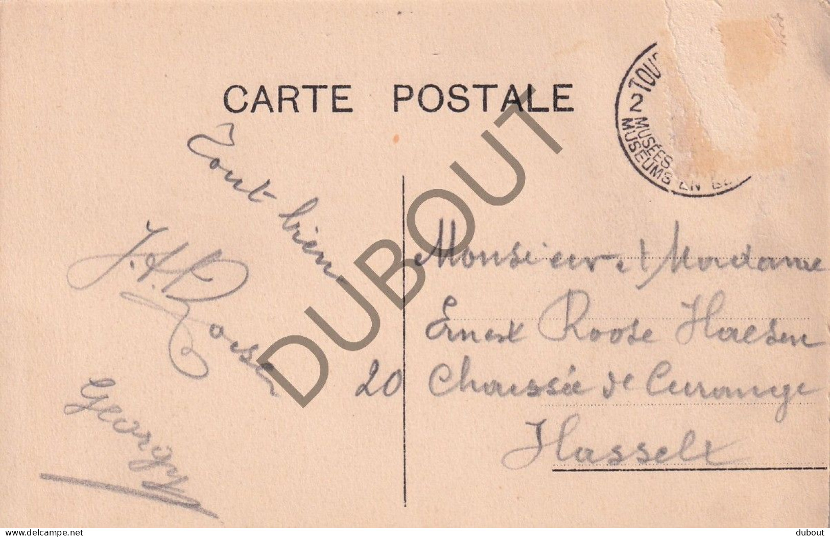 Postkaart - Carte Postale - Doornik/Tournai - Hotel Belle Vue (C5838) - Tournai