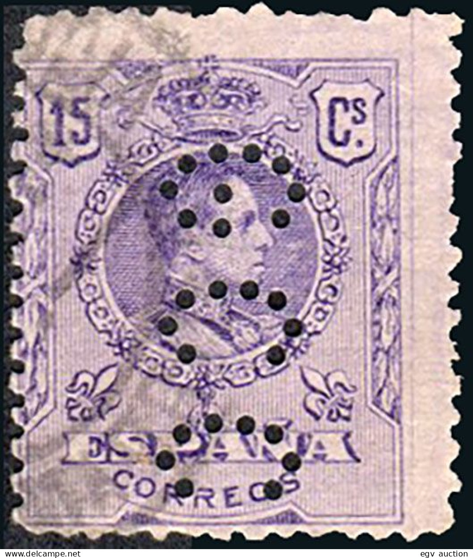 Madrid - Perforado - Edi O 270 - "G.C.C" (Banca) - Used Stamps