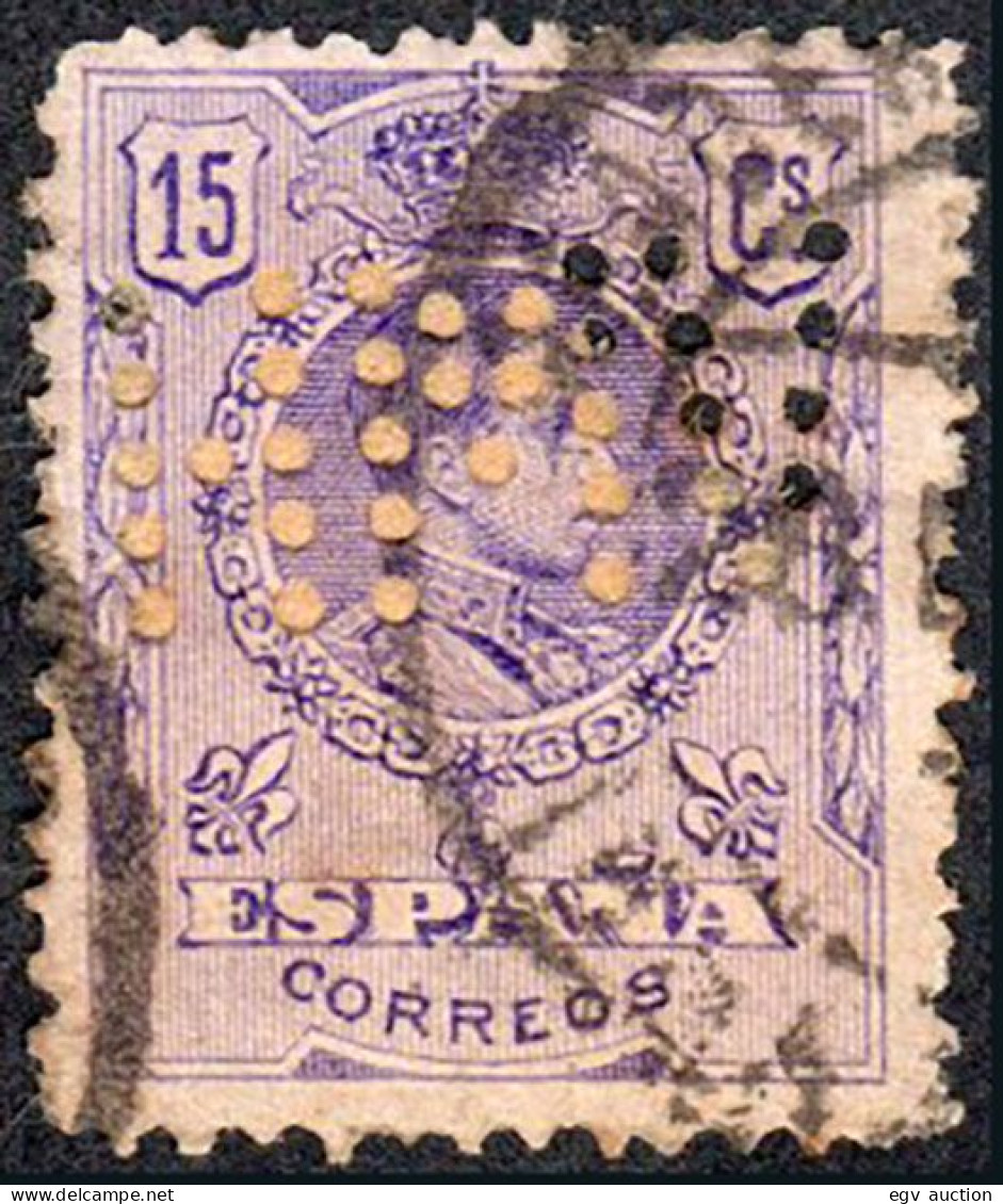 Madrid - Perforado - Edi O 270 - "HMV" (Hijo Magín Valls) - Used Stamps