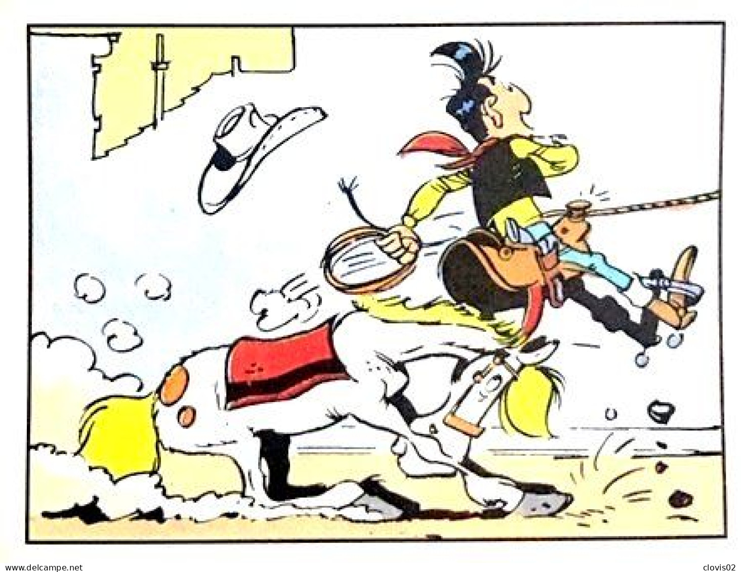 199 - Panini LUCKY LUKE 1990 Sticker Vignette - Other & Unclassified