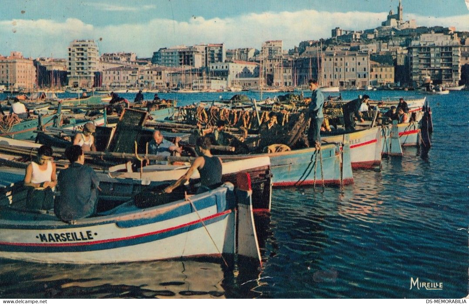 Marseille - Un Coin Di Vieux Port 1958 - Vieux Port, Saint Victor, Le Panier