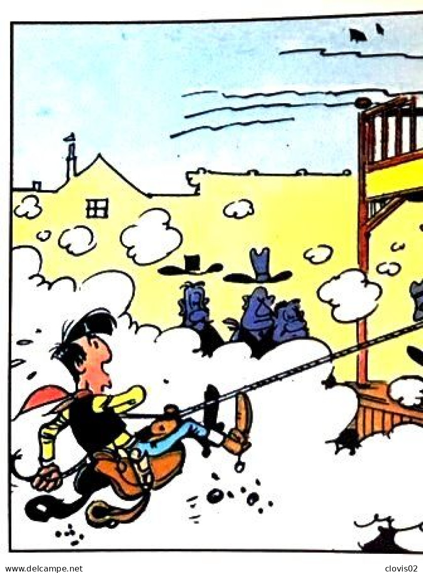 202 - Panini LUCKY LUKE 1990 Sticker Vignette - Otros & Sin Clasificación