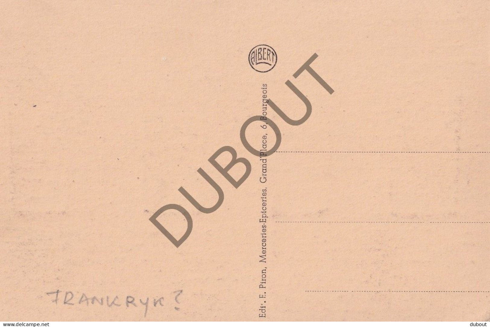 Postkaart - Carte Postale - Bourgeois-Rixensart - L'Ange Eternel (C5817) - Rixensart