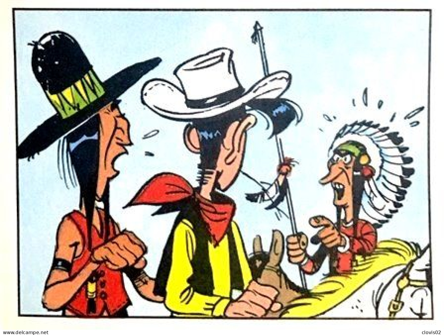 238 - Panini LUCKY LUKE 1990 Sticker Vignette - Autres & Non Classés