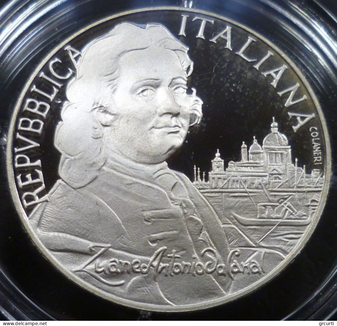 Italia - 5000 Lire 1997 - Giovan Antonio Canal Detto Il "Canaletto" - 5 000 Lire