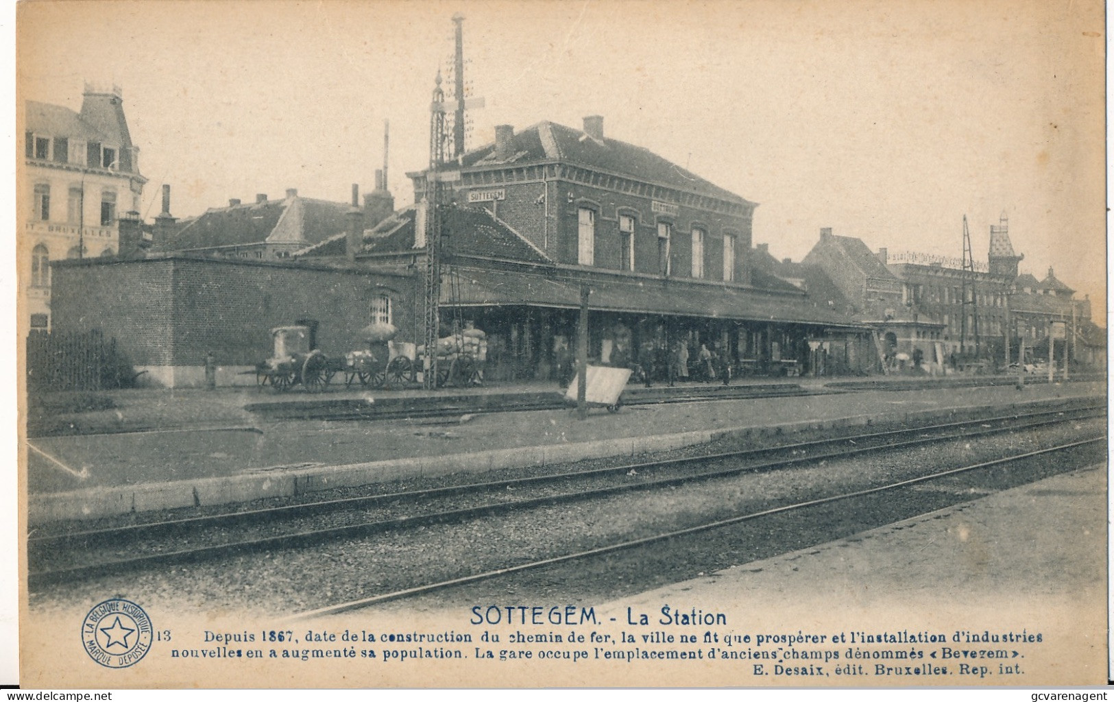 ZOTTEGEM   LA STATION         ZIE AFBEELDINGEN - Zottegem