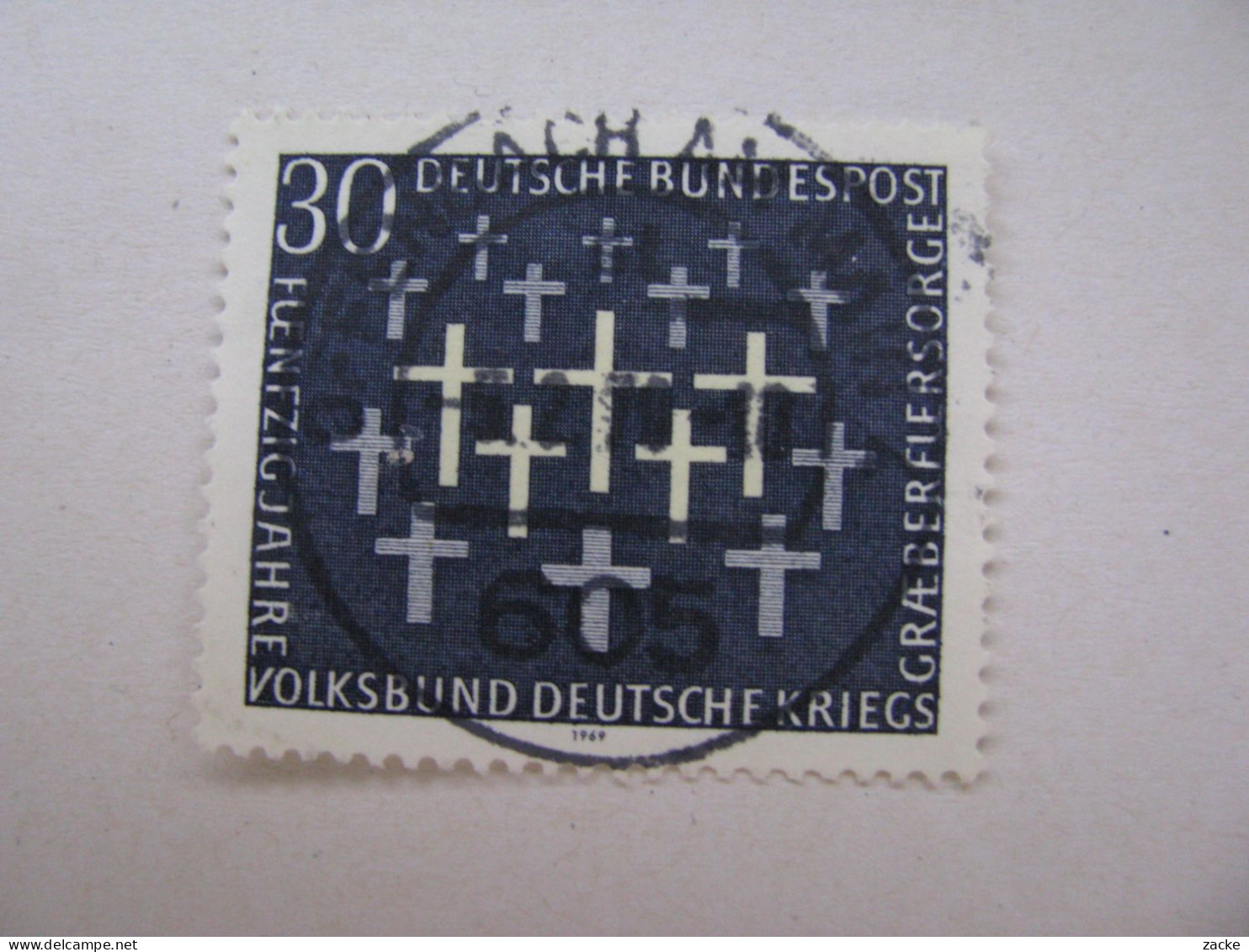 BRD  586  O - Gebraucht