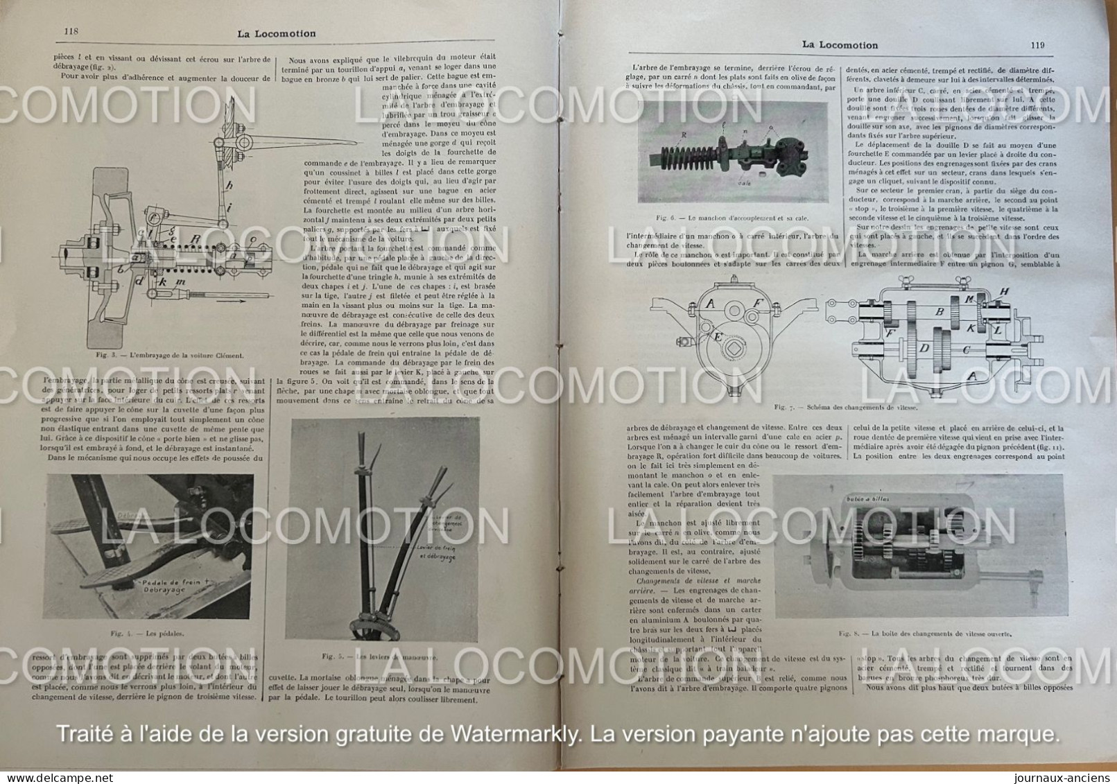 1902 Rare Revue LA LOCOMOTION - Automobile Club De France - Tour Du Monde - Voitures CLEMENT - Paris = Vienne - RIEGEL - 1900 - 1949