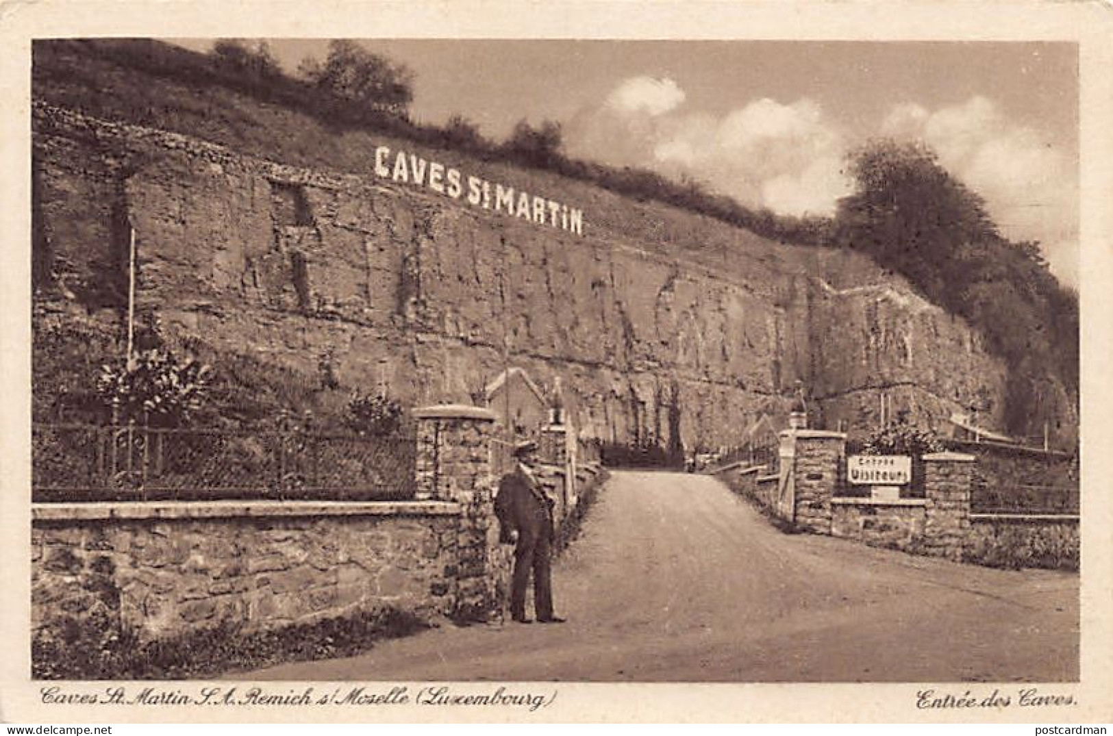 Luxembourg - REMICH Sur MOSELLE - Caves St. Martin - Entrée - Ed. W. Capus 11 - Remich
