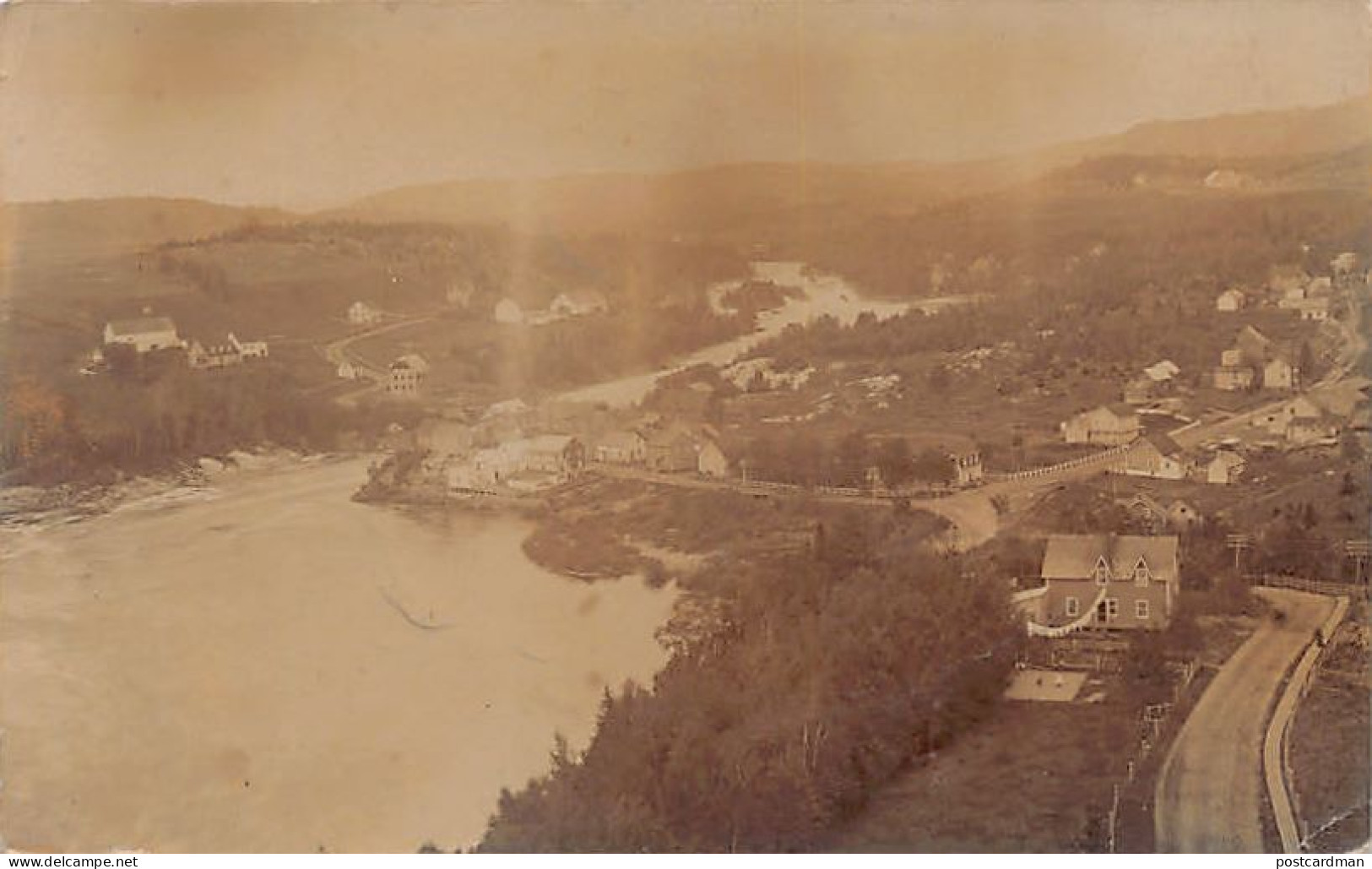 Canada - NOTRE DAME DES ANGES (QC) Vue Générale - CARTE PHOTO - Ed. Inconnu  - Other & Unclassified