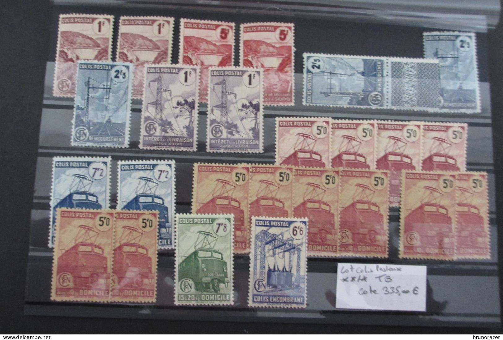 FRANCE LOT COLIS POSTAUX  NEUF**/* TB COTE 335 EUROS VOIR SCANS - Neufs