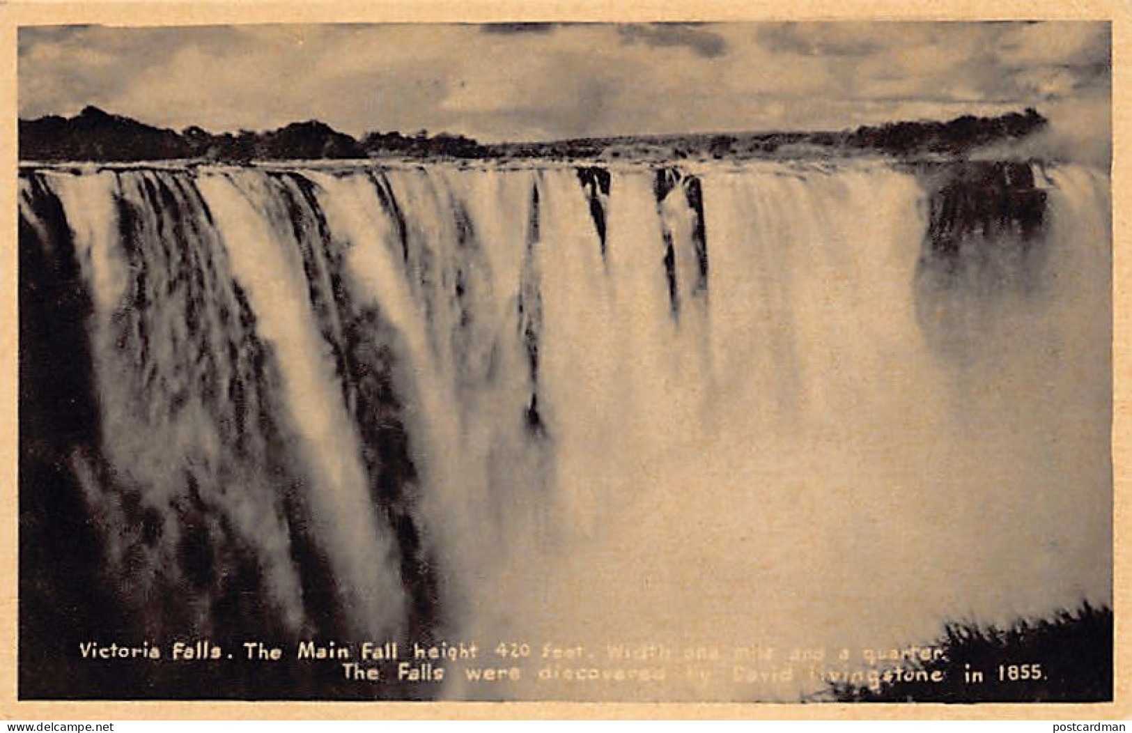 Zimbabwe - Victoria Falls - Publ. The Newman Art Publishing Co.  - Zimbabwe
