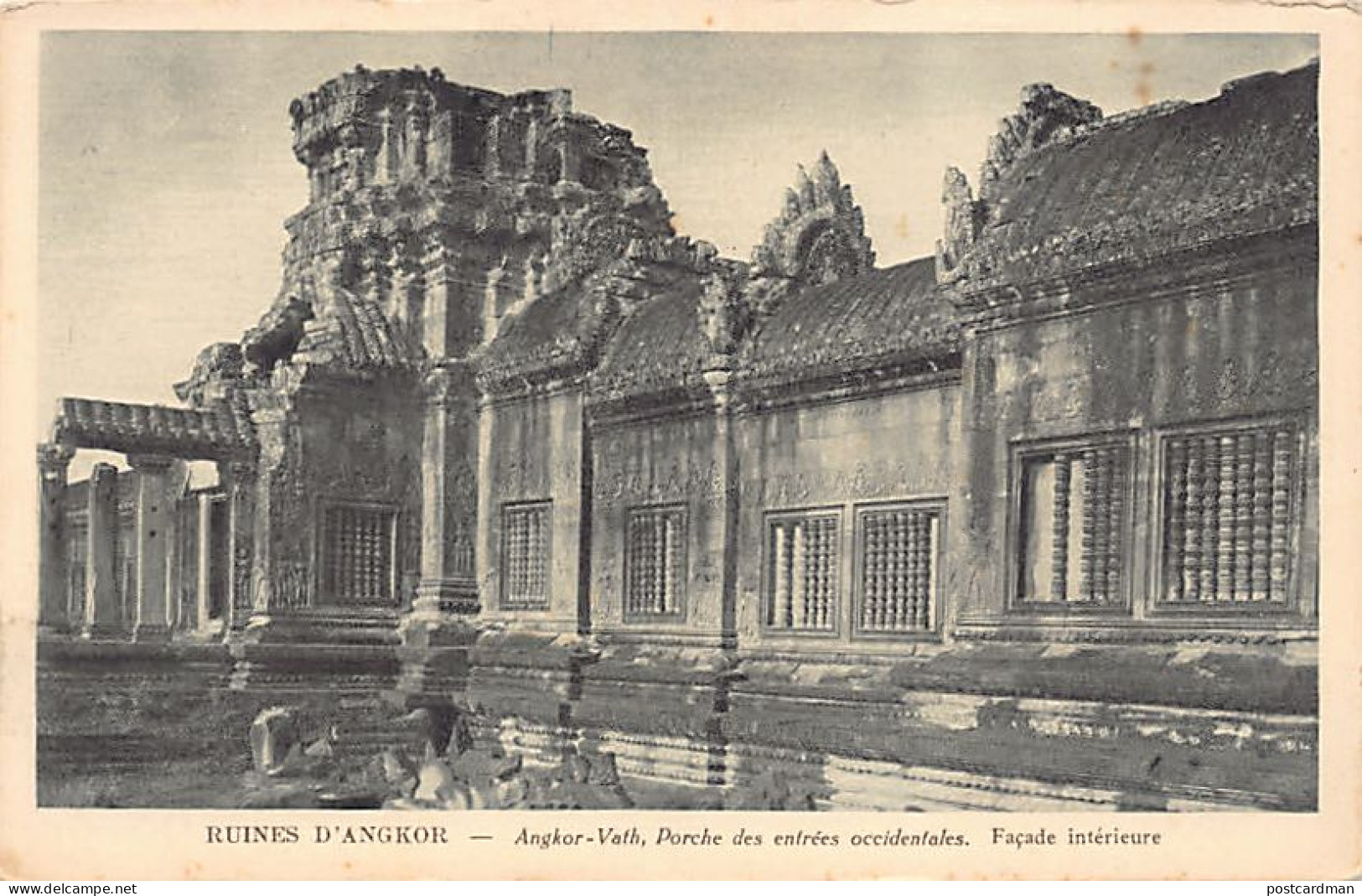 Cambodge - Ruines D'Angkor - Angkor-Vath, Porche Des Entrées Occidentales - Ed. Nadal 10 - Camboya