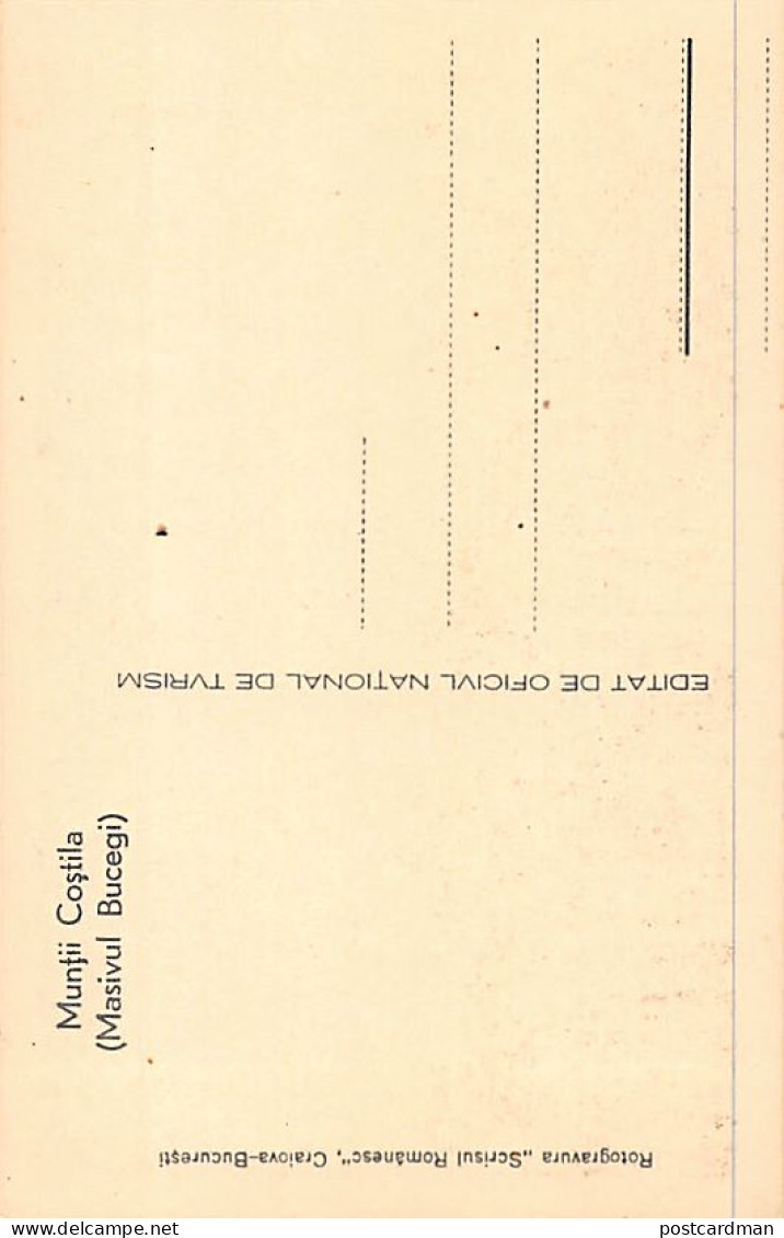 Romania - Munte Costila (Masivul Bucegi) - Ed. Oficiul National De Turism  - Rumänien