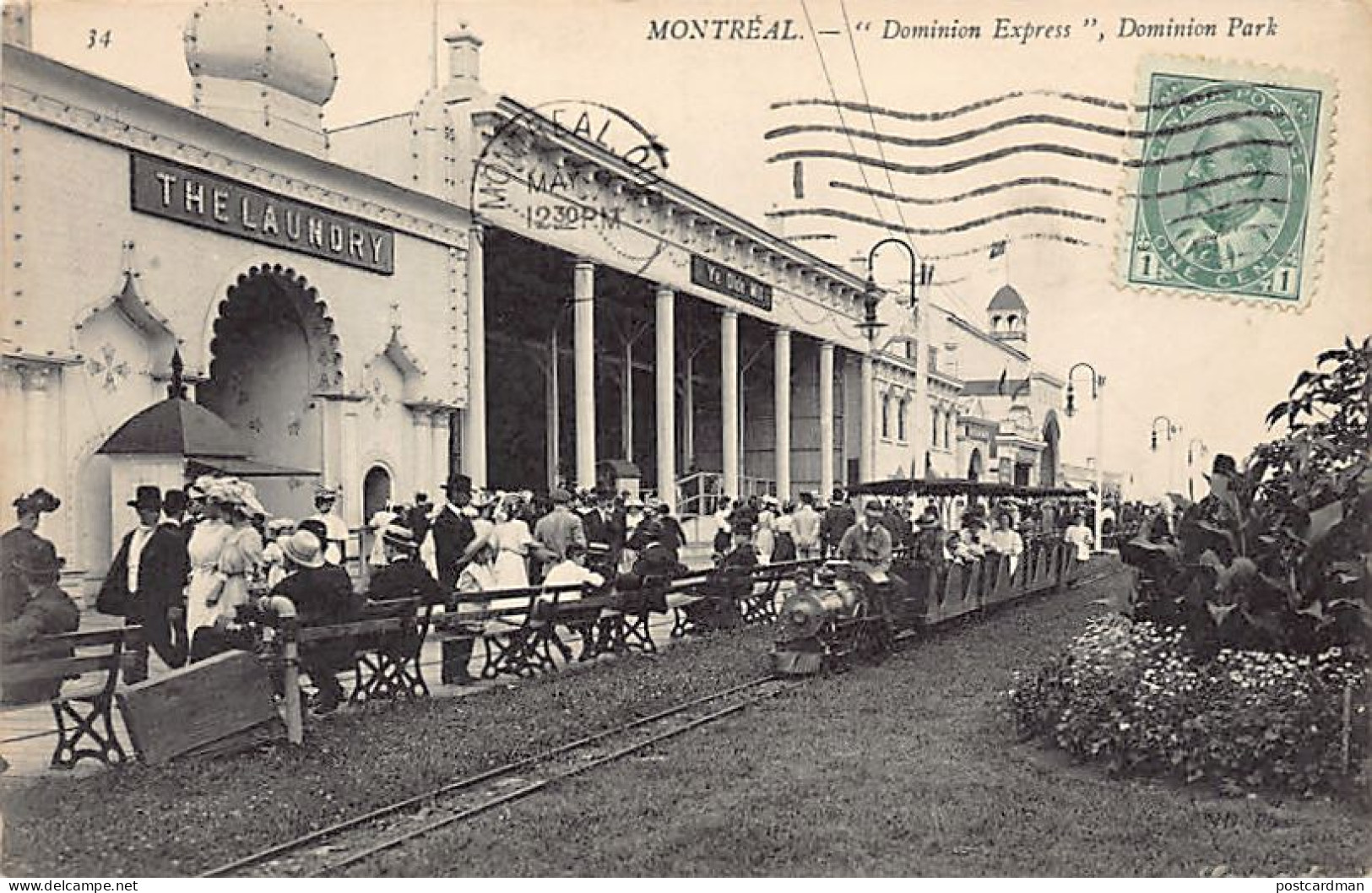 Canada - MONTREAL - Dominion Express, Liliput Train Miniature, Dominion Park - Ed. ND Phot. Neurdein 34 - Montreal