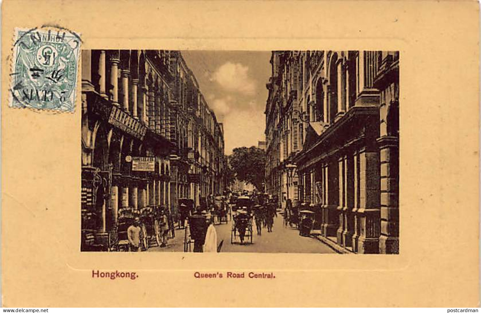 HONG-KONG - Queen's Road Central - Publ. M. Sternberg, Glazed Paper. - Cina (Hong Kong)