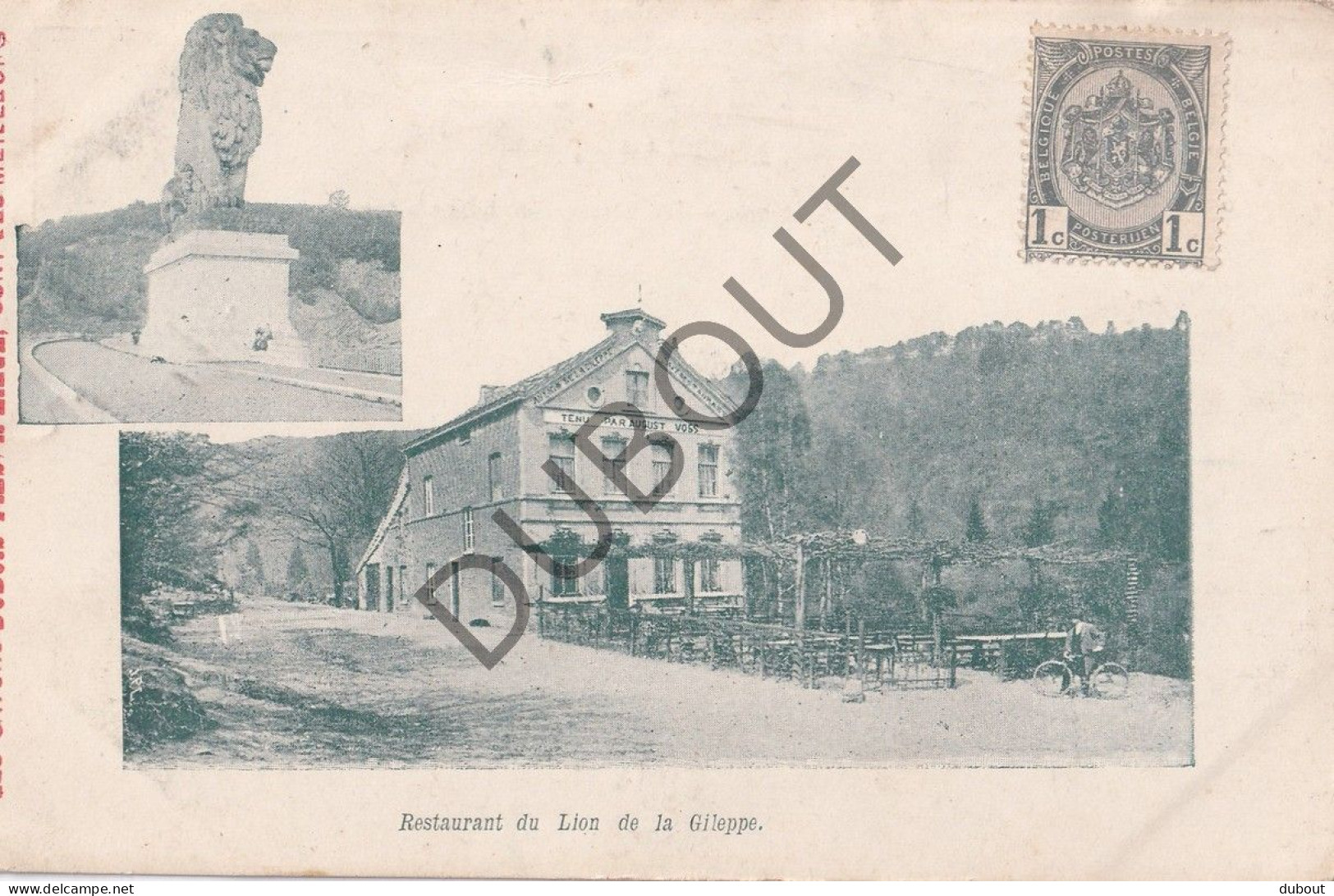 Postkaart - Carte Postale - Restaurant Du Lion De La Gileppe (C5820) - Jalhay