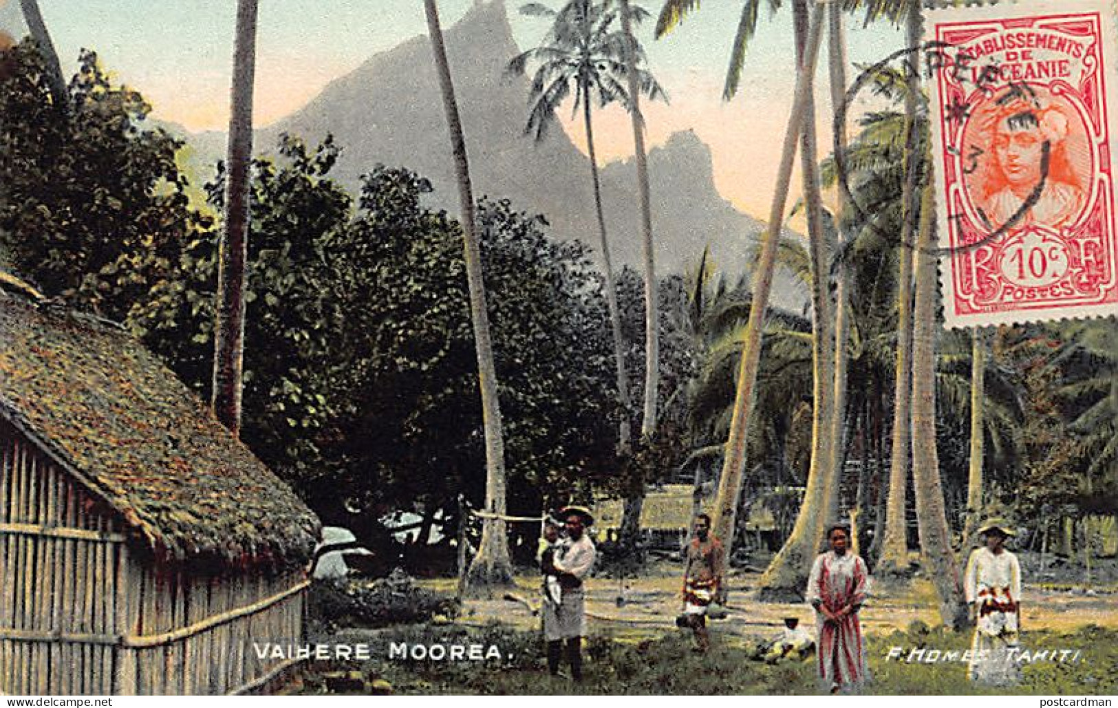 Polynésie - MOOREA - Vaihere - Ed. F. Homes - Polynésie Française