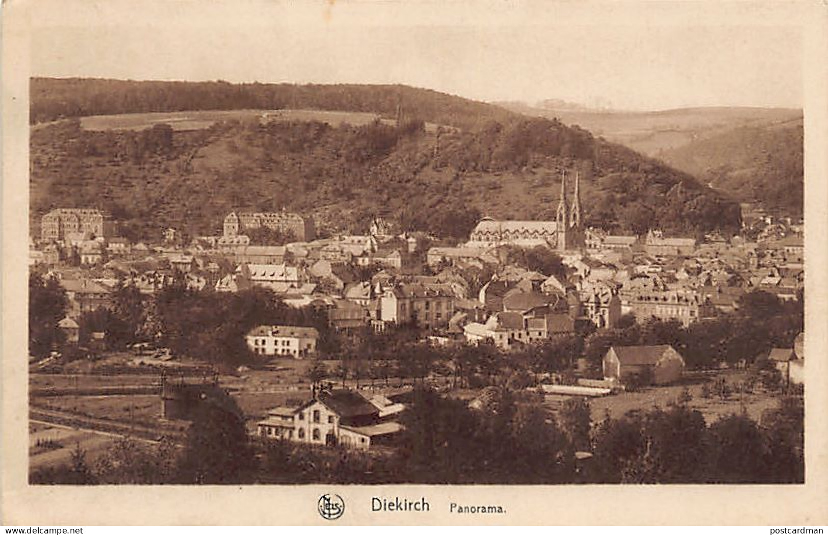 Luxembourg - DIEKIRCH - Panorama - Ed. E. A. Schaack  - Diekirch