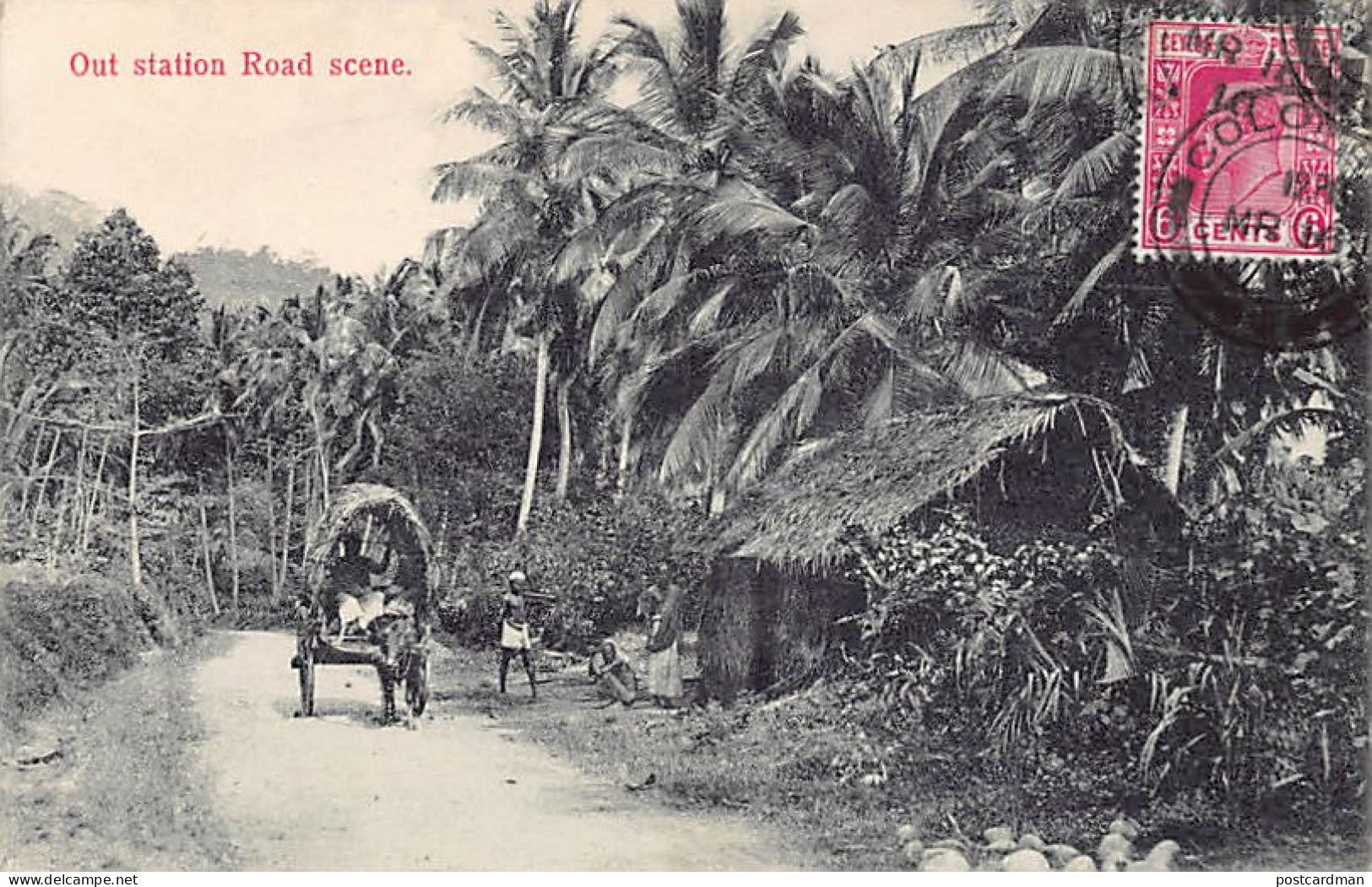 Sri Lanka - Out Station Road Scene - Publ. The Colombo Apothecaries Co. Ltd.  - Sri Lanka (Ceylon)