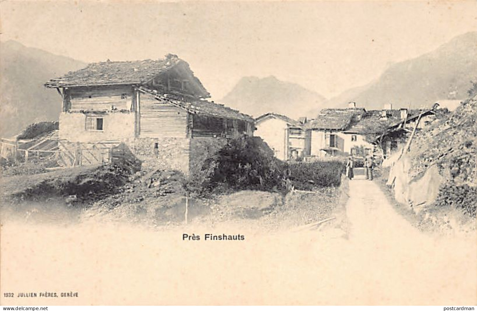 Suisse - Finhaut (VS) Hameau - Ed. Jullien Frères 1932 - Finhaut