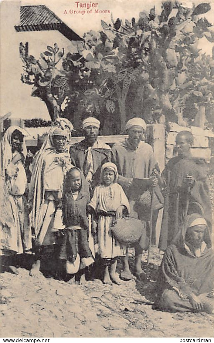 Maroc - TANGIER - A Group Of Moors - Ed. V.B. Combo  - Tanger