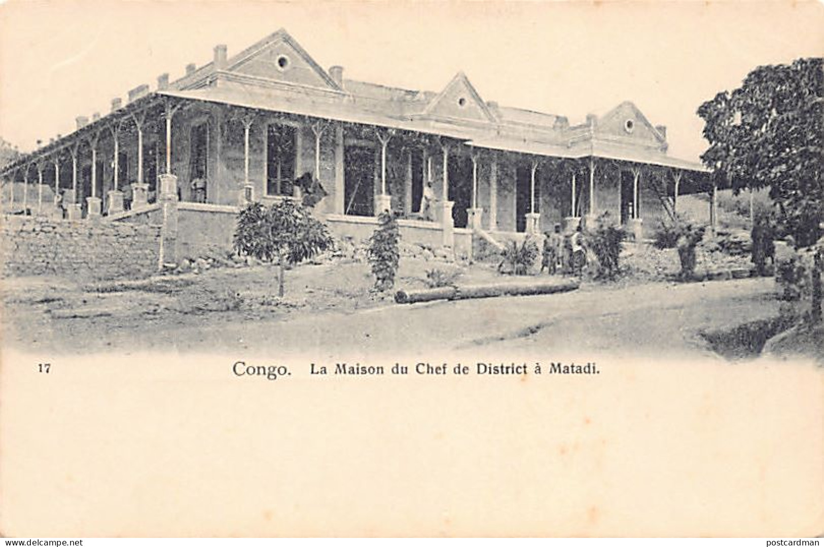 Congo Kinshasa - MATADI - La Maison Du Chef De District - Ed. ? 17 - Congo Belge