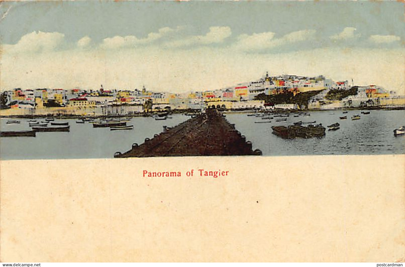 Maroc - TANGER - Panorama Of Tangier - Ed. V. B. Cumbo  - Tanger