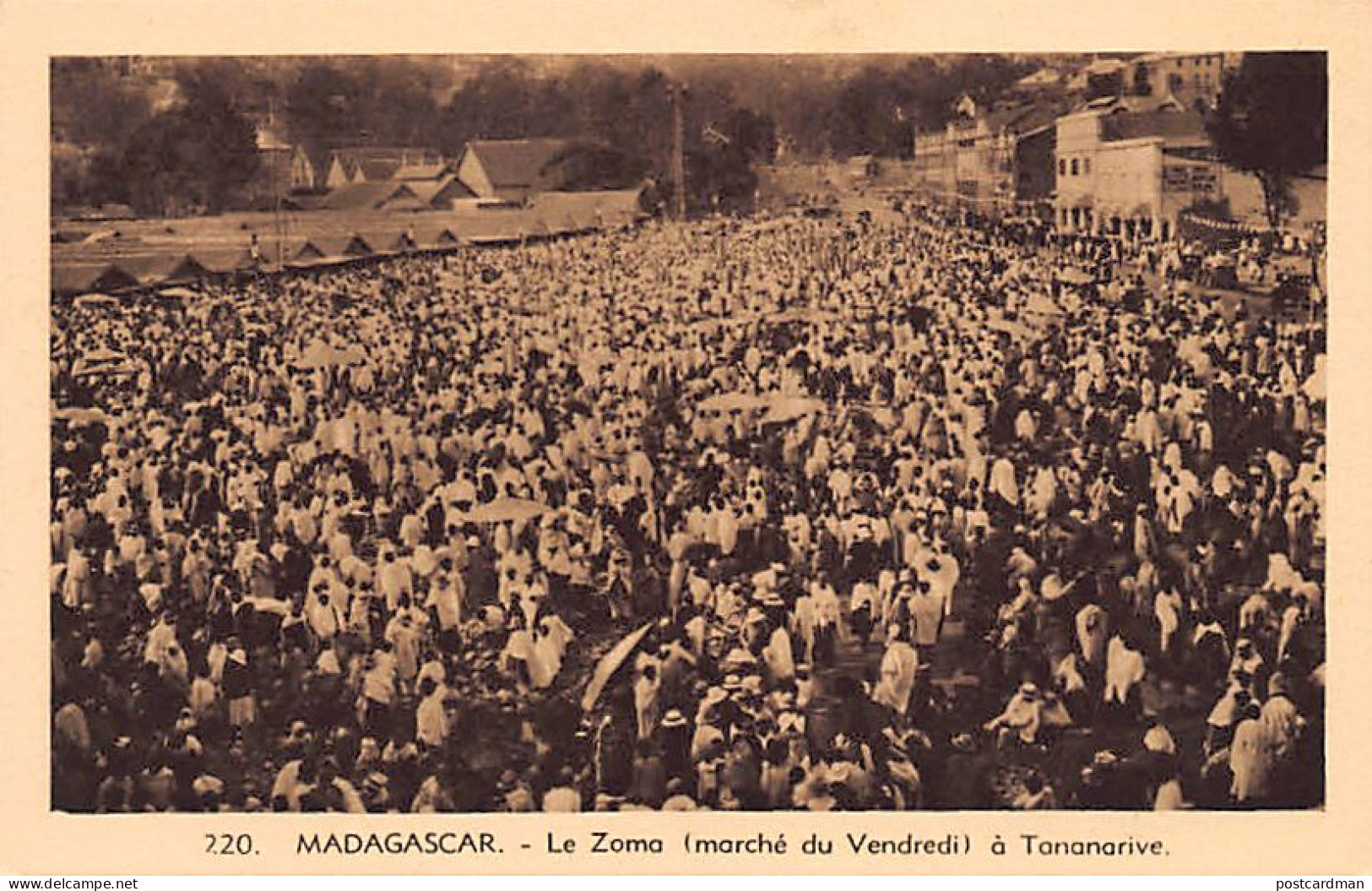 Madagascar - TANANARIVE - Le Zoma, Marché Du Vendredi - Ed. Oeuvre Des Prêtres Malgaches 220 - Madagascar