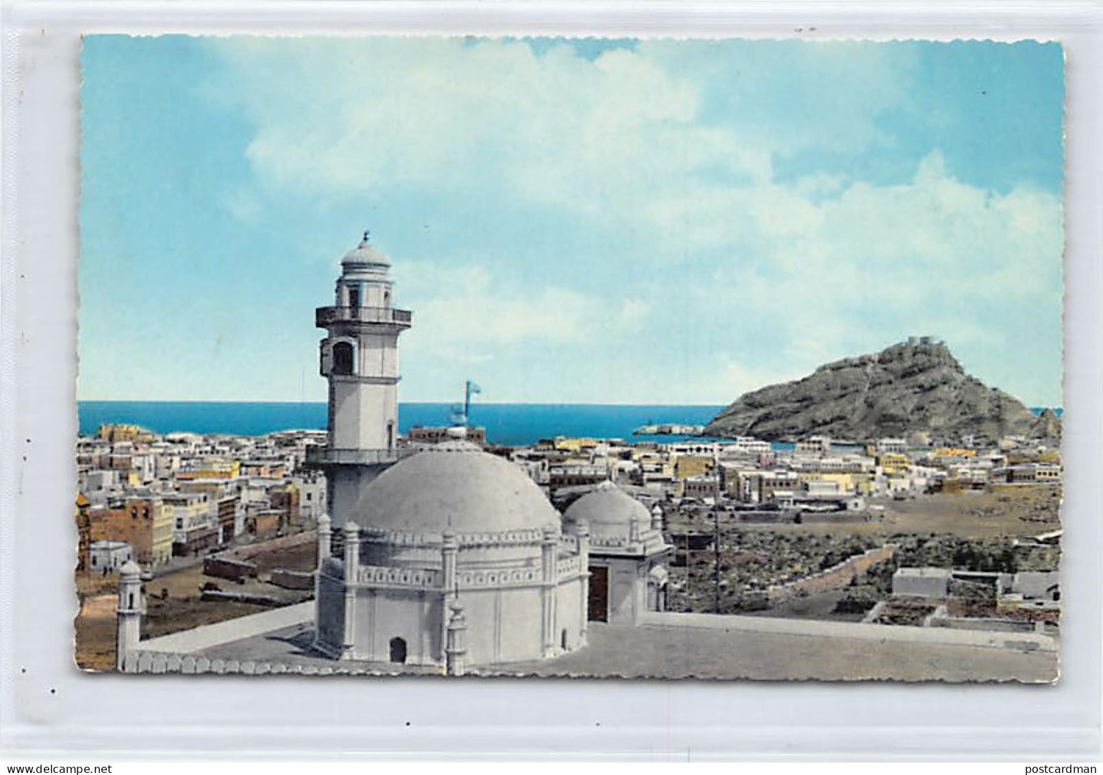 Yemen - ADEN - Idrus Mosque And Sira Island, Crater - Publ. Dick Ketchian 19 - Yémen
