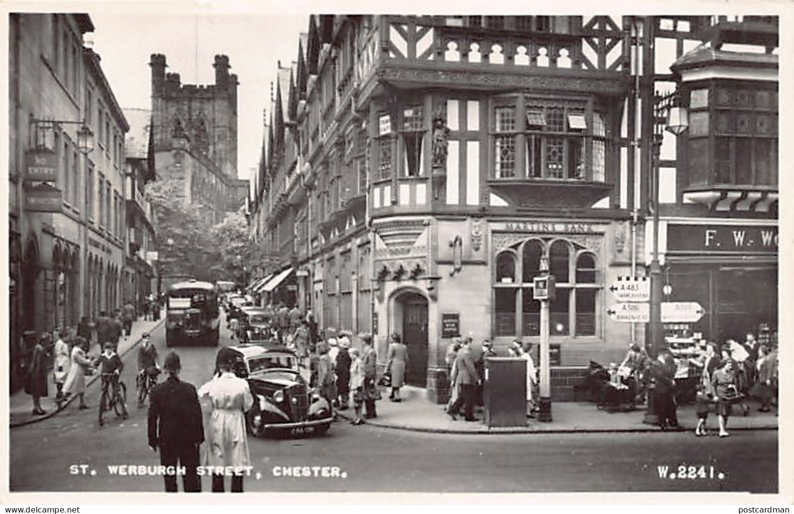 England - Ches - CHESTER St. Werburgh Street - Chester