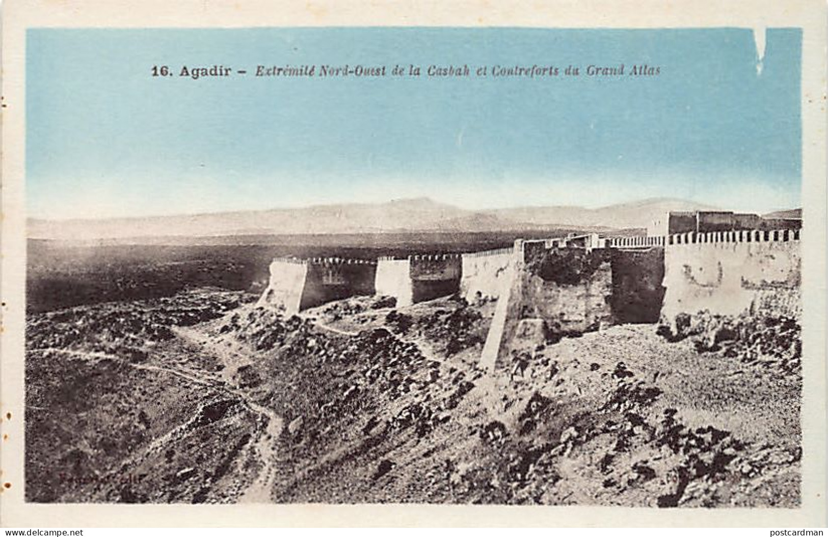 AGADIR - Extrémité Nord-Ouest De La Casbah - Ed. Combier 16 - Agadir