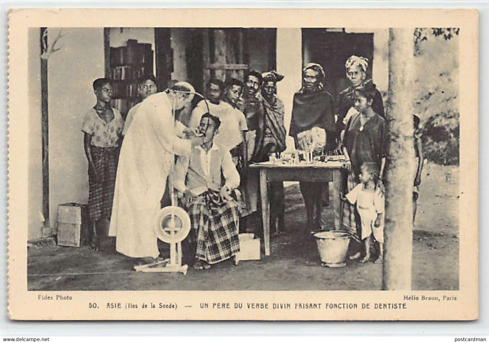 Indonesia - Sunda Islands - Kepulauan Sunda - The Dentist Missionary - Publ. Oeuvre De La Propagation De La Foi - Indonesia