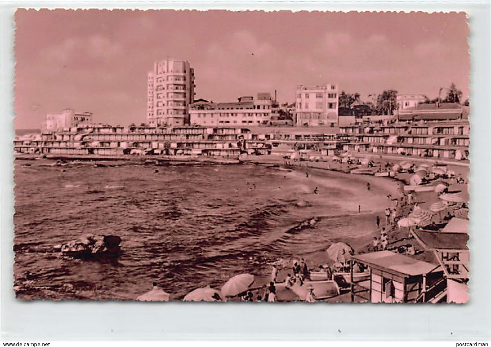 Egypt - ALEXANDRIA - Stanley Bay Beach - Publ. Lehnert & Landrock 138 - Alexandrië